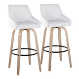 Hannah - 30" Fixed-Height Barstool With Swivel (Set of 2)