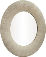 Meadow - Round Jute Rope Framed Mirror