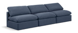 Indulge - Linen 3 Seat Modular Armless Sofa