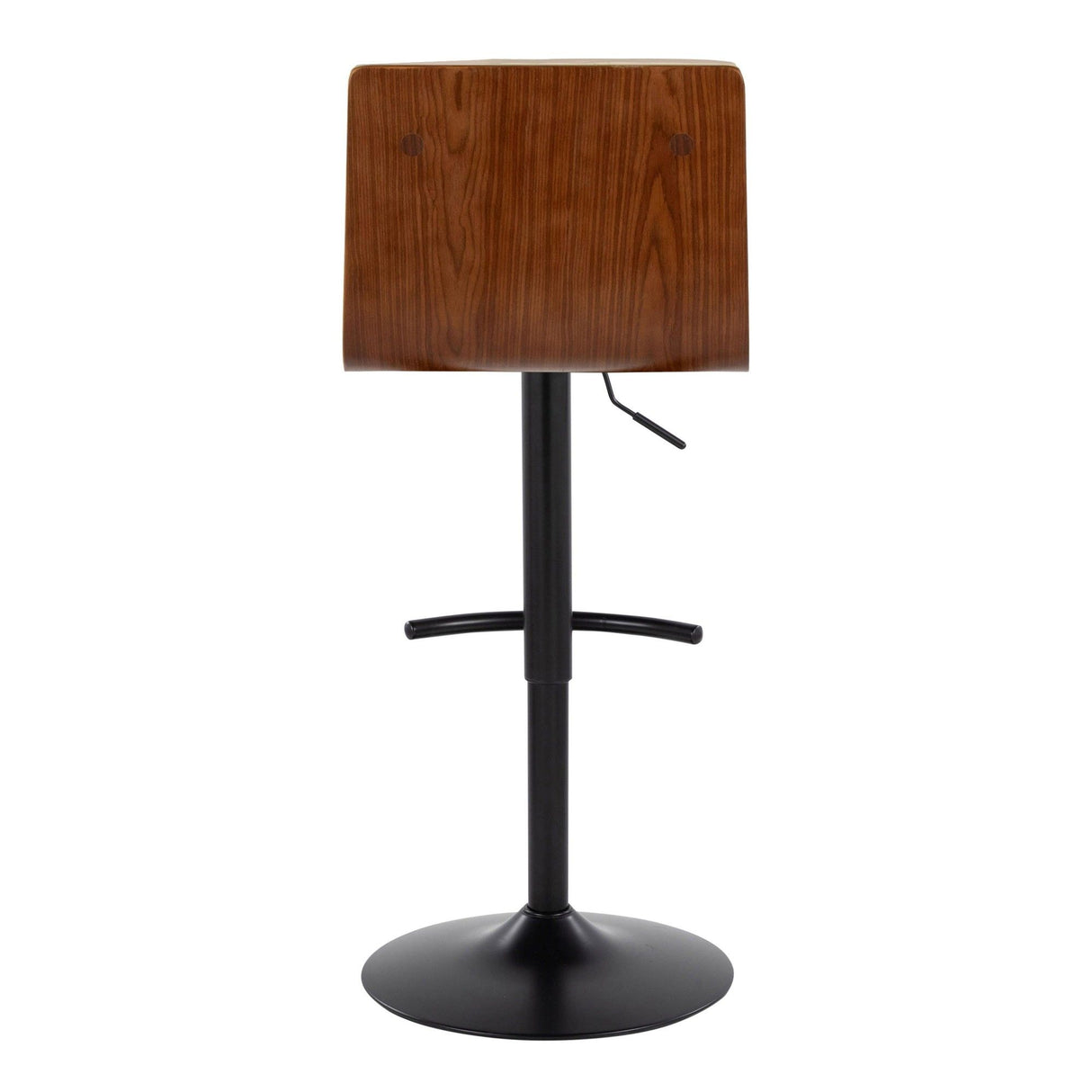 Vasari - Adjustable Barstool (Set of 2) - Cream Faux Leather