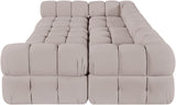 Orin - Velvet 6 Piece Modular Sectional