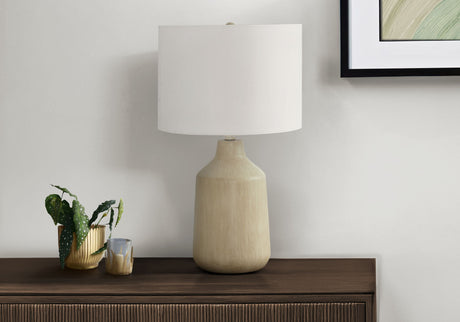 Lighting, Table Lamp, Concrete, Contemporary