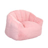 Beanbag Chair, Beanbag Sofa Chair With Armrests Stuffed High Density Foam