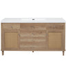 Bathroom Vanity With Sink, 5 Legs, Soft Close Drawers