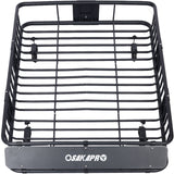 Motoring Rooftop Cargo Carrier Basket Steel, Universal Fit Roof Rack