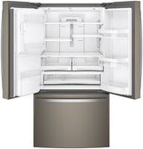 GE GFE28GMKES - 36 in. 27.7 cu. ft. French Door Refrigerator with Ice & Water Dispenser - Fingerprint Resistant Slate