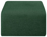 Arc - Boucle Fabric Ottoman