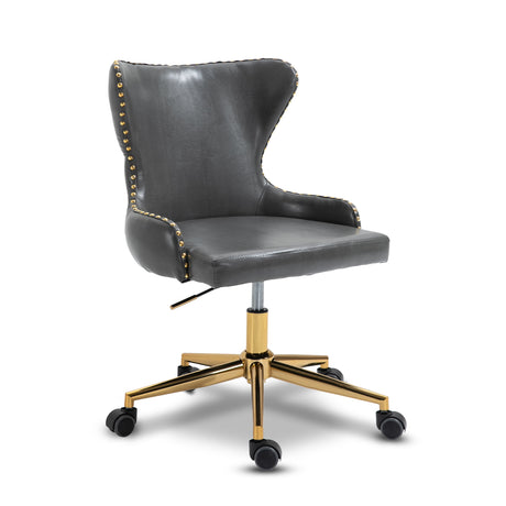 Hendrix - Office Chair with Gold Legs