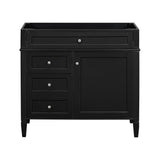 Bathroom Vanity With 2 Drawers And Tip-Out Drawer, Storage Cabinet