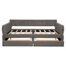 Upholstered Platform Bed With USB Charging