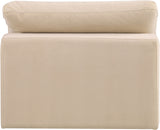 Comfy - Velvet Armless Chair
