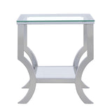 Saide - Rectangular Glass Top Table