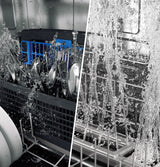GE Profile(TM) ENERGY STAR(R) Fingerprint Resistant Top Control Stainless Interior Dishwasher with Microban(TM) Antimicrobial Protection with Sanitize Cycle - (PDP715SYVFS)