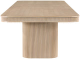 Mohari - Solid Wood And Oak Veneer 112" / 160" Dining Table