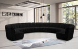 Infinity - 10 Piece Velvet Modular Sectional