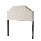 Charismatic - Size Headboard With Button Tufting And Nailhead Trim