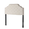 Charismatic - Size Headboard With Button Tufting And Nailhead Trim