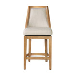Swivel Counter Stool - Honey Oak