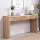 Modern Console Table With 4 Drawers, Entryway Table