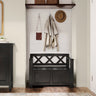 Amherst - Small Transitional Entryway Storage Bench