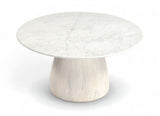 Liona - Marble And Mango Wood Table