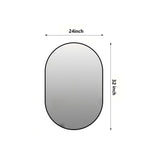 Modern Framed Bathroom Vanity Mirror