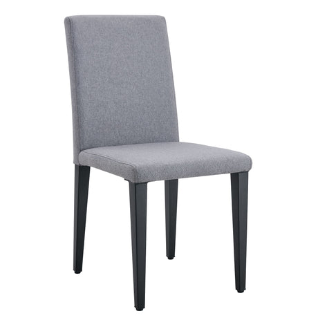 Versatile Dining Chairs With Comfortable Design And Metal Legs