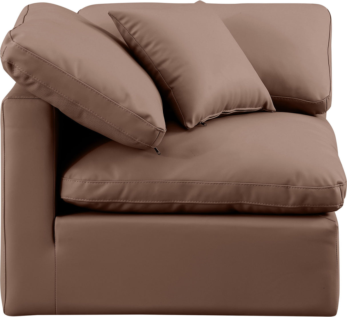 Indulge - Faux Leather Corner Chair