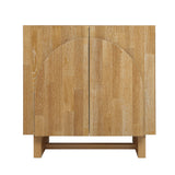 2 Door Cabinet, Suitable For Bedroom - Natural