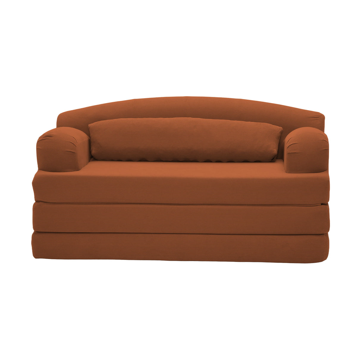 2 Seater Sofa Bed, Compact Foldable Floor Couch