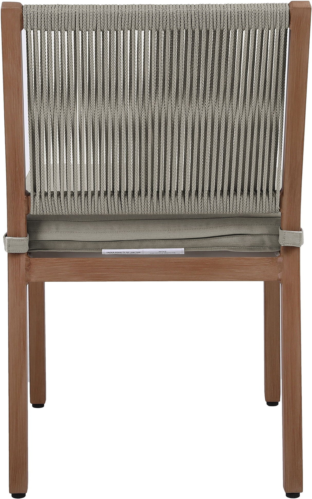 Maui - Water Resistant Outdoor Patio Dining Side Chair (Set of 2)