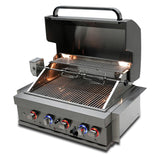Mont Alpi 400 32-Inch Built-In Propane Gas Grill - MABi400