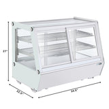35 in. Self-Service Countertop Display Refrigerator in White (CDC-165-WH)