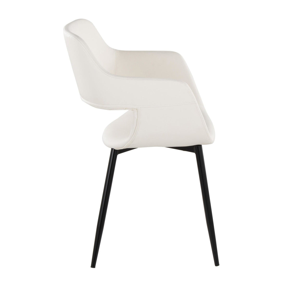 Margarite - Dining / Accent Chair - Black Metal (Set of 2)