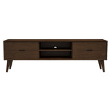 Adrian - TV Stand - Walnut Brown