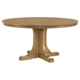 Auburn - Round Dining Table - Natural / Light Brown