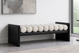 Waverly - Bench With Black Frame