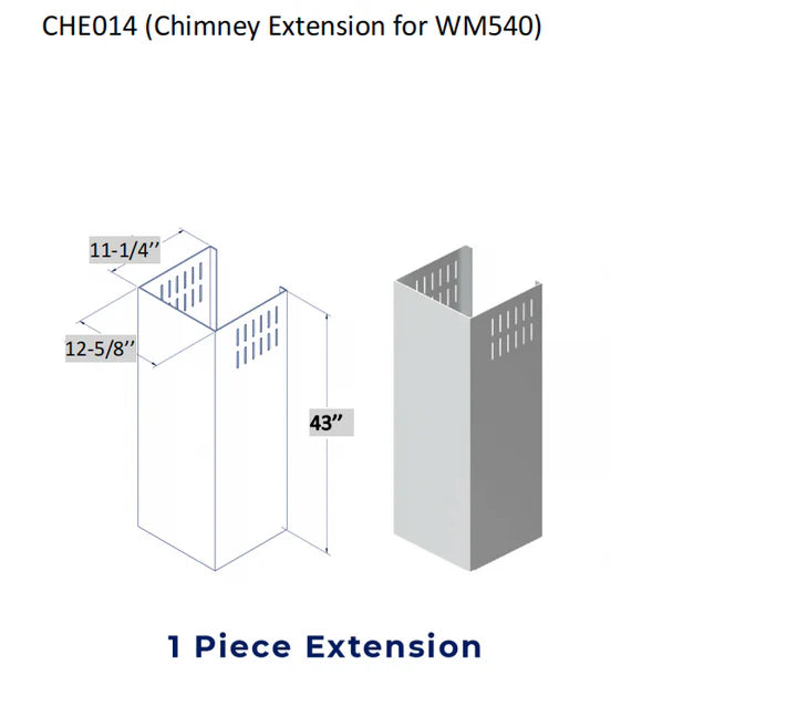 Chimney Extension - CHE014 (WM-540)