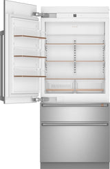 Café CIC36LK6ZII built-in refrigerator - shelving detail