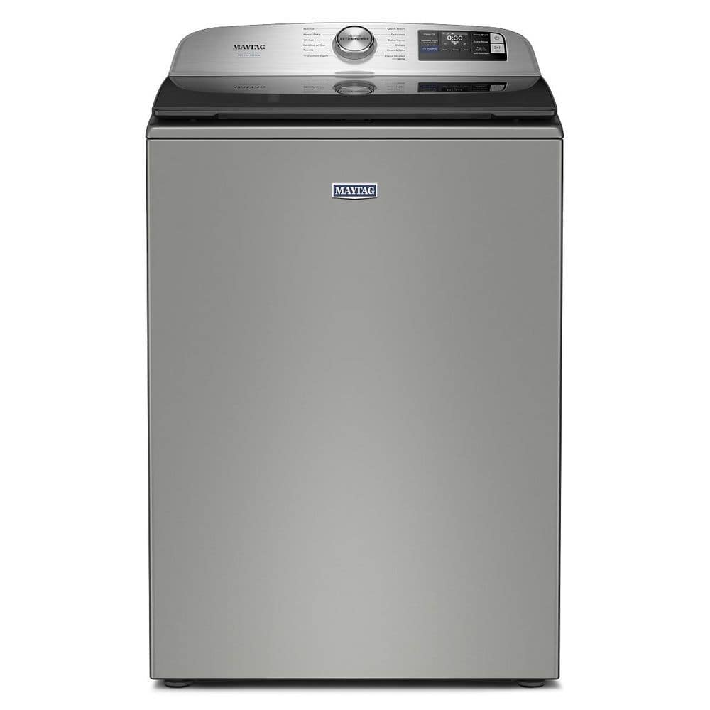 Maytag MTW7200RR Pet Pro Top Load Washer Classic Silver