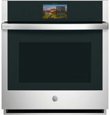 GE Profile PKS7000SZSS wall oven front view