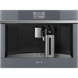 SMEG Linea Design CMSU4104S 24" Built-In Fully Automatic Coffee Machine