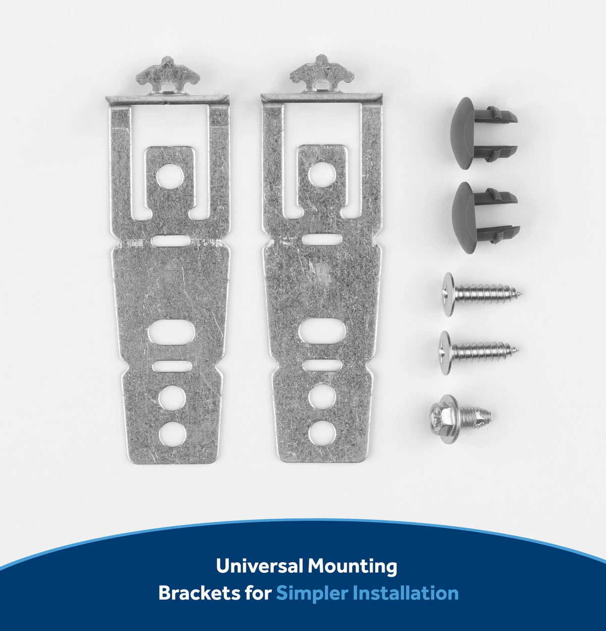 GE GDF450PGZWW universal mounting brackets