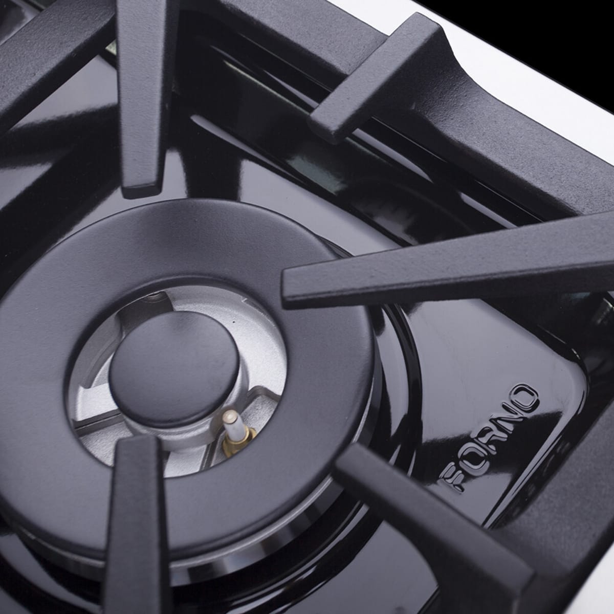 Forno Pro-Style FFSGS623948 48 Inch Freestanding Gas Range with 8 Sealed Burners, Double Oven, 6.58 cu. ft. Total Oven Capacity, Continuous Grates, True European Convection, Illuminated Zinc Cast Knobs, Magic Eyes, Grill, Griddle, and ETL Listed