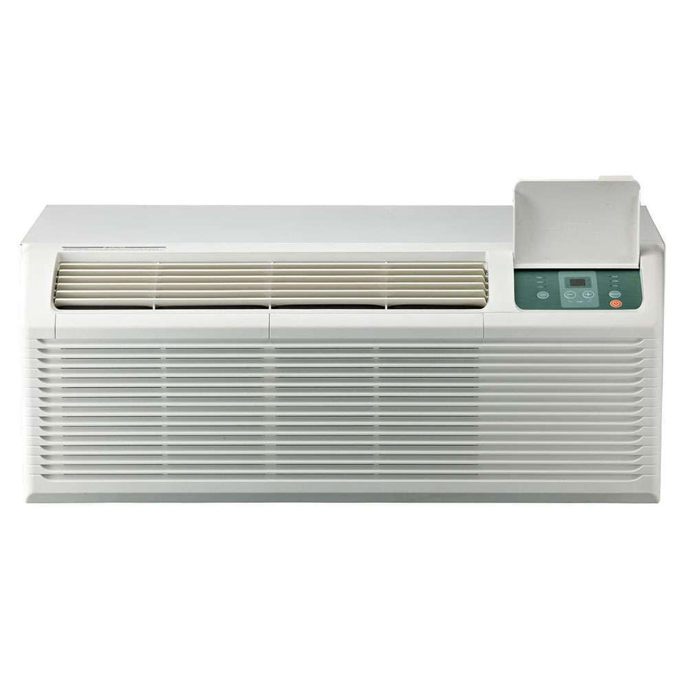 Midea 9,000 BTU PTAC Heat Pump - Front View with open control panel