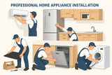 create installtion service like ac,refregration, cooktop,dishwasher, washing machine