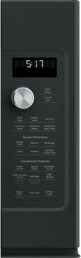 Cafe 1.7 Cu. Ft. Convection Over-the-Range Microwave Oven with Air Fry - Matte Black