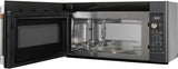 Cafe 1.7 Cu. Ft. Convection Over-the-Range Microwave Oven with Air Fry - Matte Black