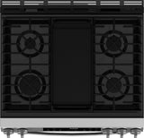 GE GGS500SVSS 30-inch Slide-In Gas Range - Burner Detail