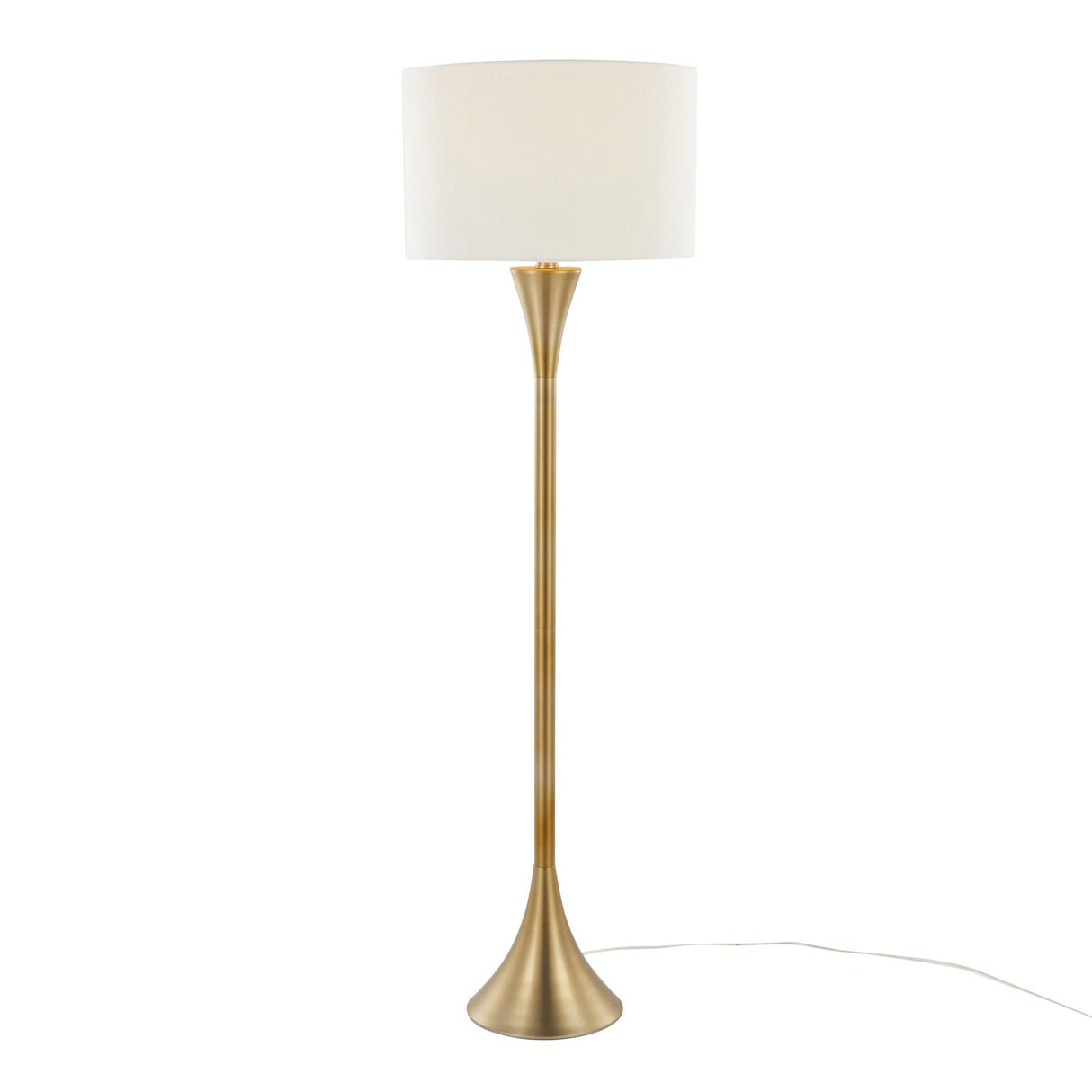 Lenuxe - 65" Metal Floor Lamp